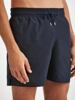 Men's Swim Shorts Aruba Navy 13 Men's Swim Shorts Aruba Navy -Derek Rose Shop mens swim shorts aruba navy cords