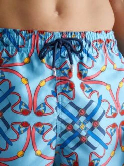 Men's Swim Shorts Maui 57 Multi 13 Men's Swim Shorts Maui 57 Multi -Derek Rose Shop mens swim shorts maui 57 multi waistand