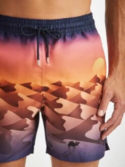 Men's Swim Shorts Oahu 6 Multi 11 Men's Swim Shorts Oahu 6 Multi -Derek Rose Shop mens swim shorts oahu 6 multi print