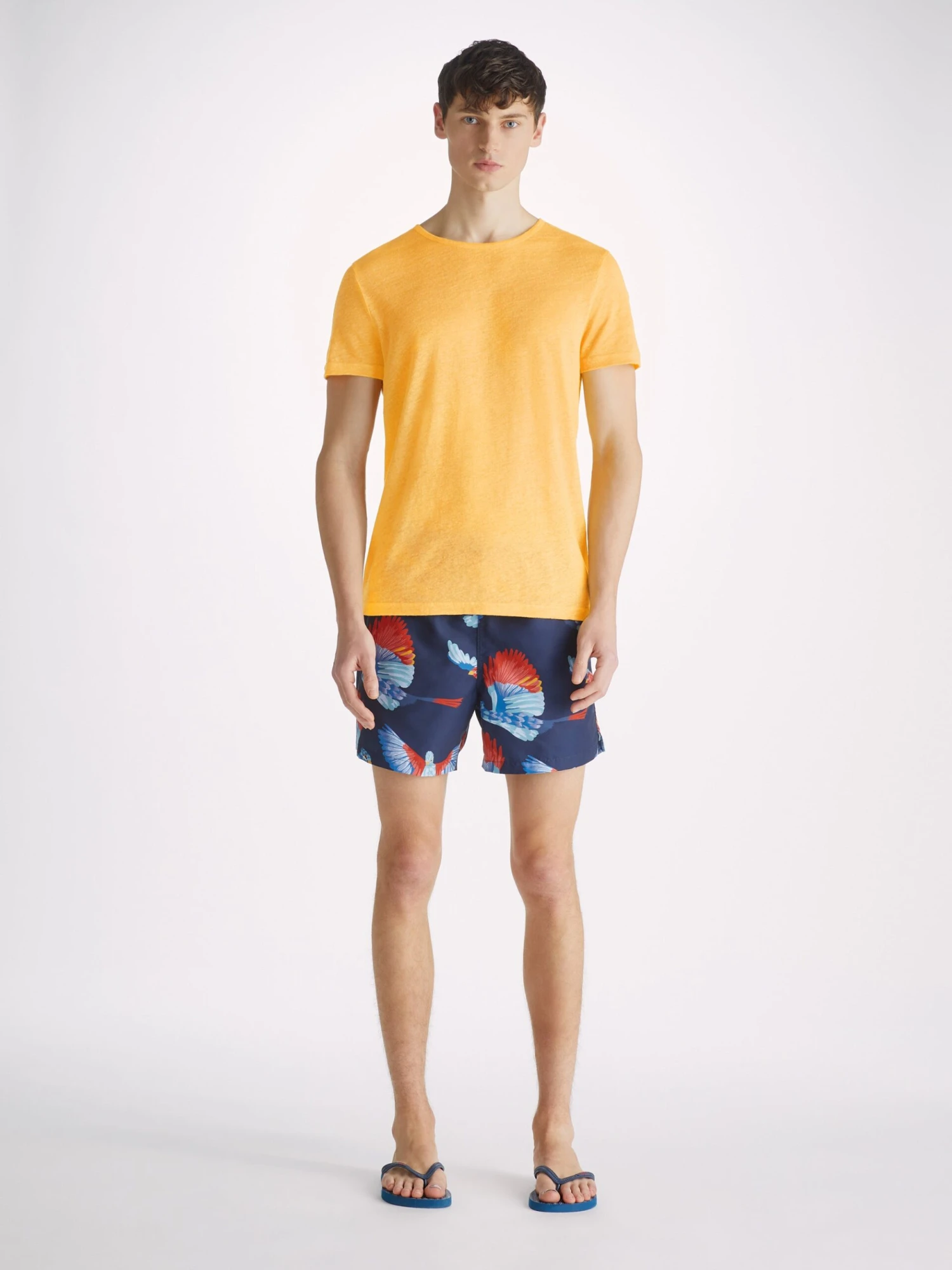 Men's T-Shirt Jordan Linen Sunflower 5 Men's T-Shirt Jordan Linen Sunflower - Image 3