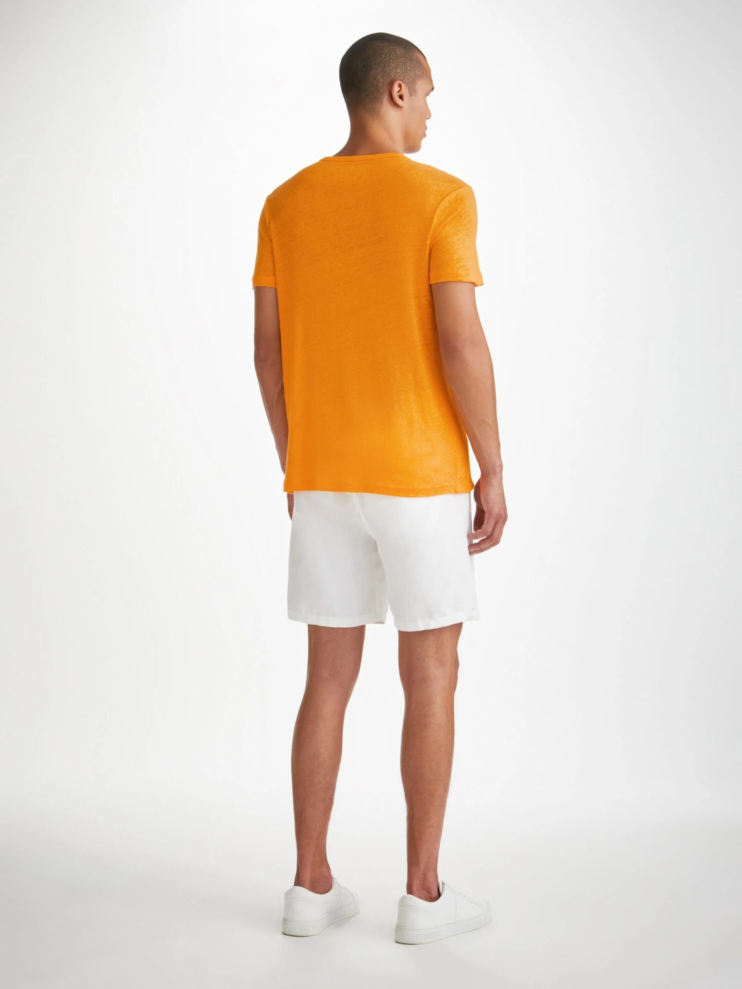 Men's T-Shirt Jordan Linen Tangerine 6 Men's T-Shirt Jordan Linen Tangerine - Image 4
