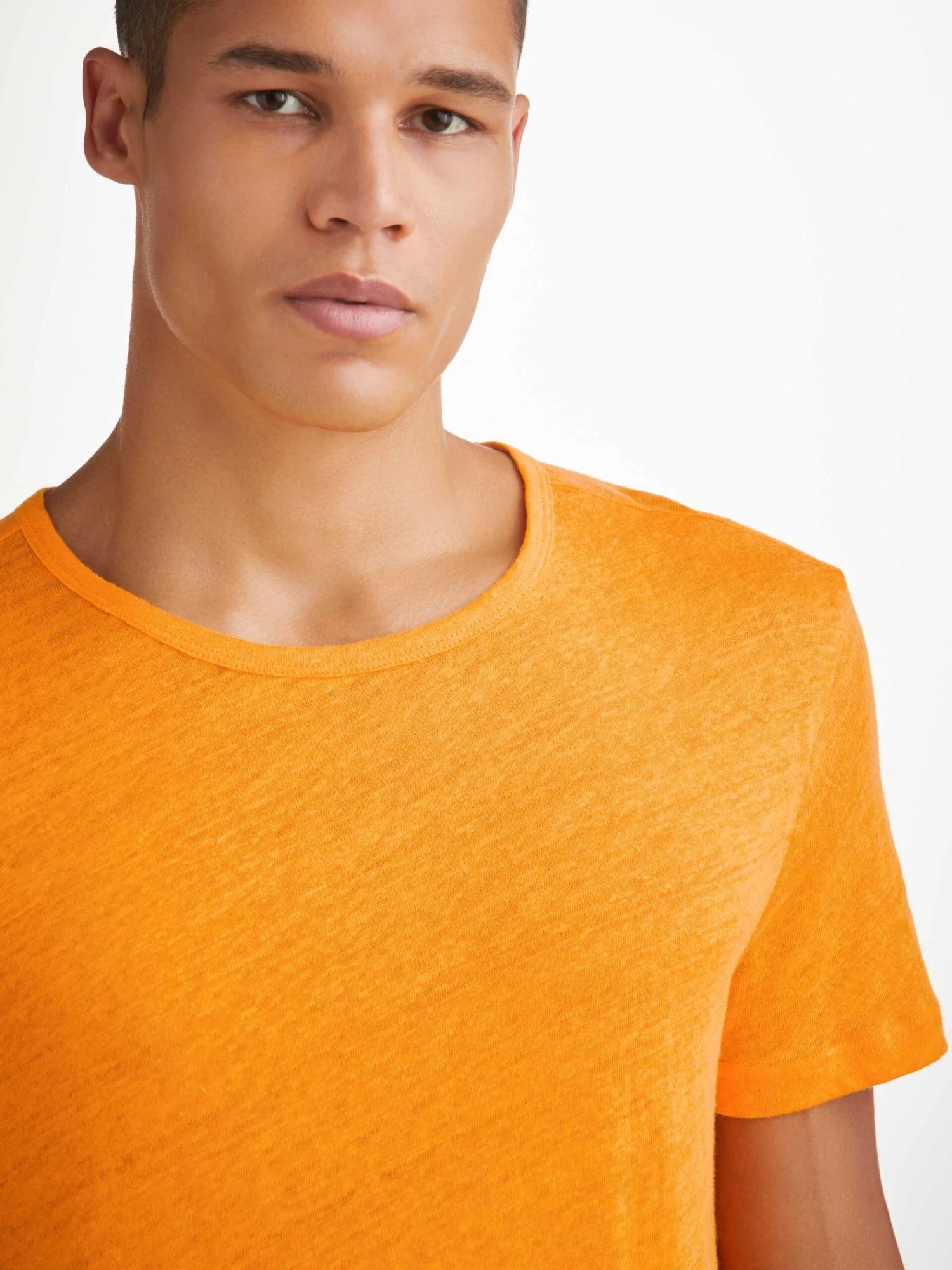 Men's T-Shirt Jordan Linen Tangerine 7 Men's T-Shirt Jordan Linen Tangerine - Image 5