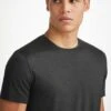 Men's T-Shirt London 12 Micro Modal Black -Derek Rose Shop mens t shirt london 12 micro modal black print