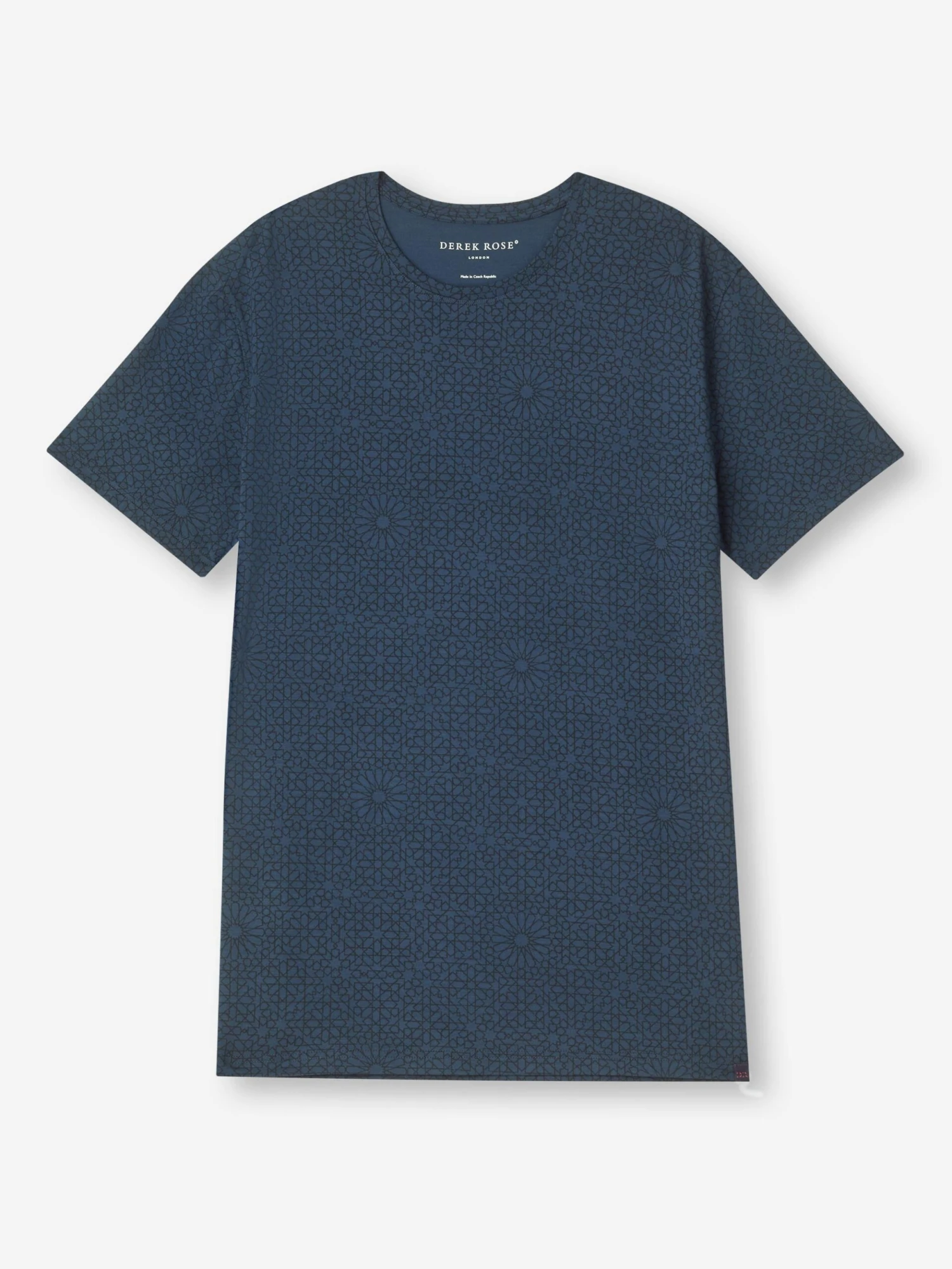Men's T-Shirt London 12 Micro Modal Navy 4 Men's T-Shirt London 12 Micro Modal Navy - Image 2