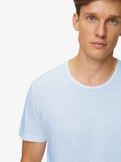 Men's T-Shirt Reece Cotton Blue