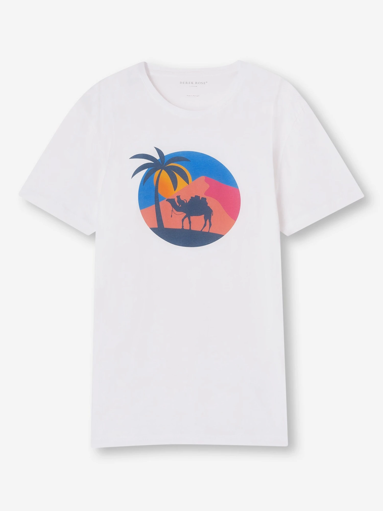 Men's T-Shirt Ripley 19 Pima Cotton White 4 Men's T-Shirt Ripley 19 Pima Cotton White - Image 2