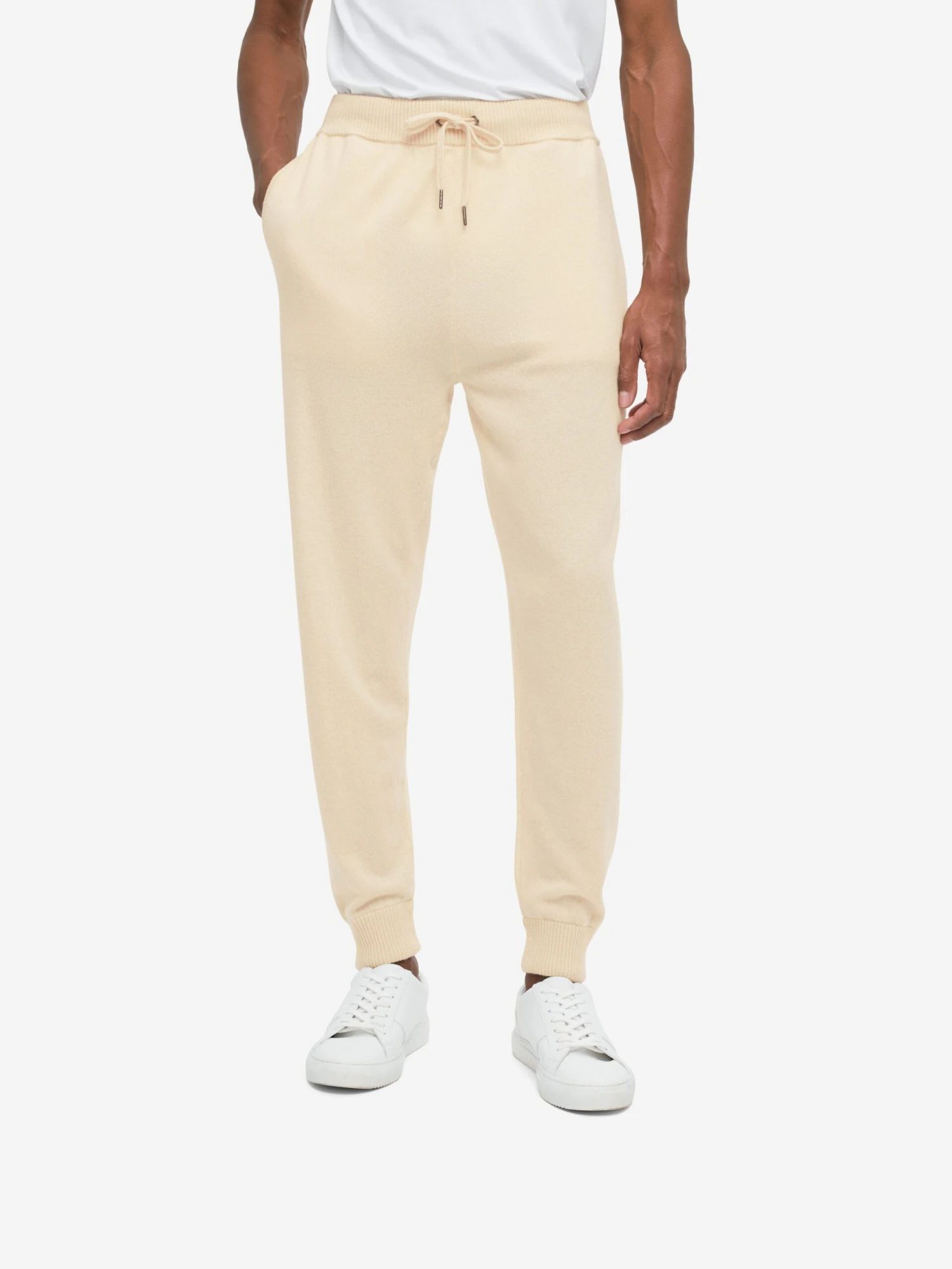 Men's Track Pants Finley Cashmere Cream 6 Men's Track Pants Finley Cashmere Cream - Image 4
