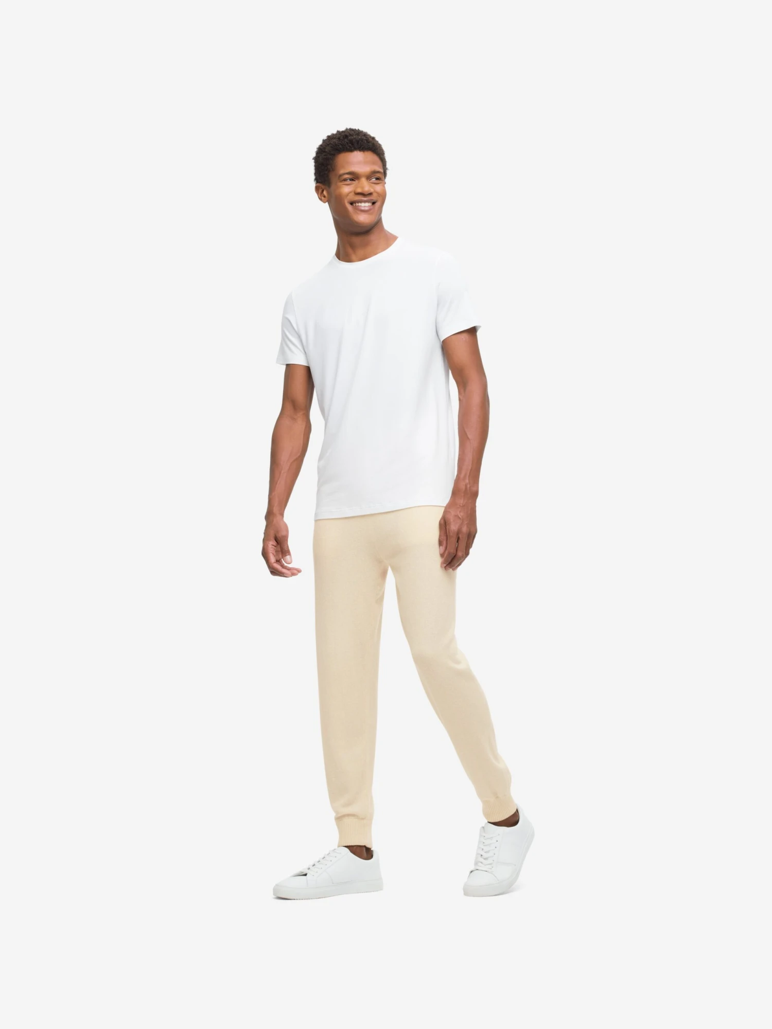 Men's Track Pants Finley Cashmere Cream 5 Men's Track Pants Finley Cashmere Cream - Image 3