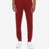 Men's Track Pants Finley Cashmere Deep Red 2 Men's Track Pants Finley Cashmere Deep Red -Derek Rose Shop mens track pants finley 10 cashmere red front close up