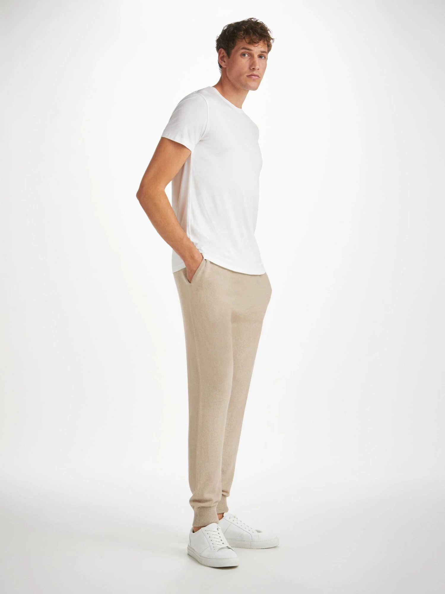Men's Track Pants Finley Cashmere Oat 5 Men's Track Pants Finley Cashmere Oat - Image 3