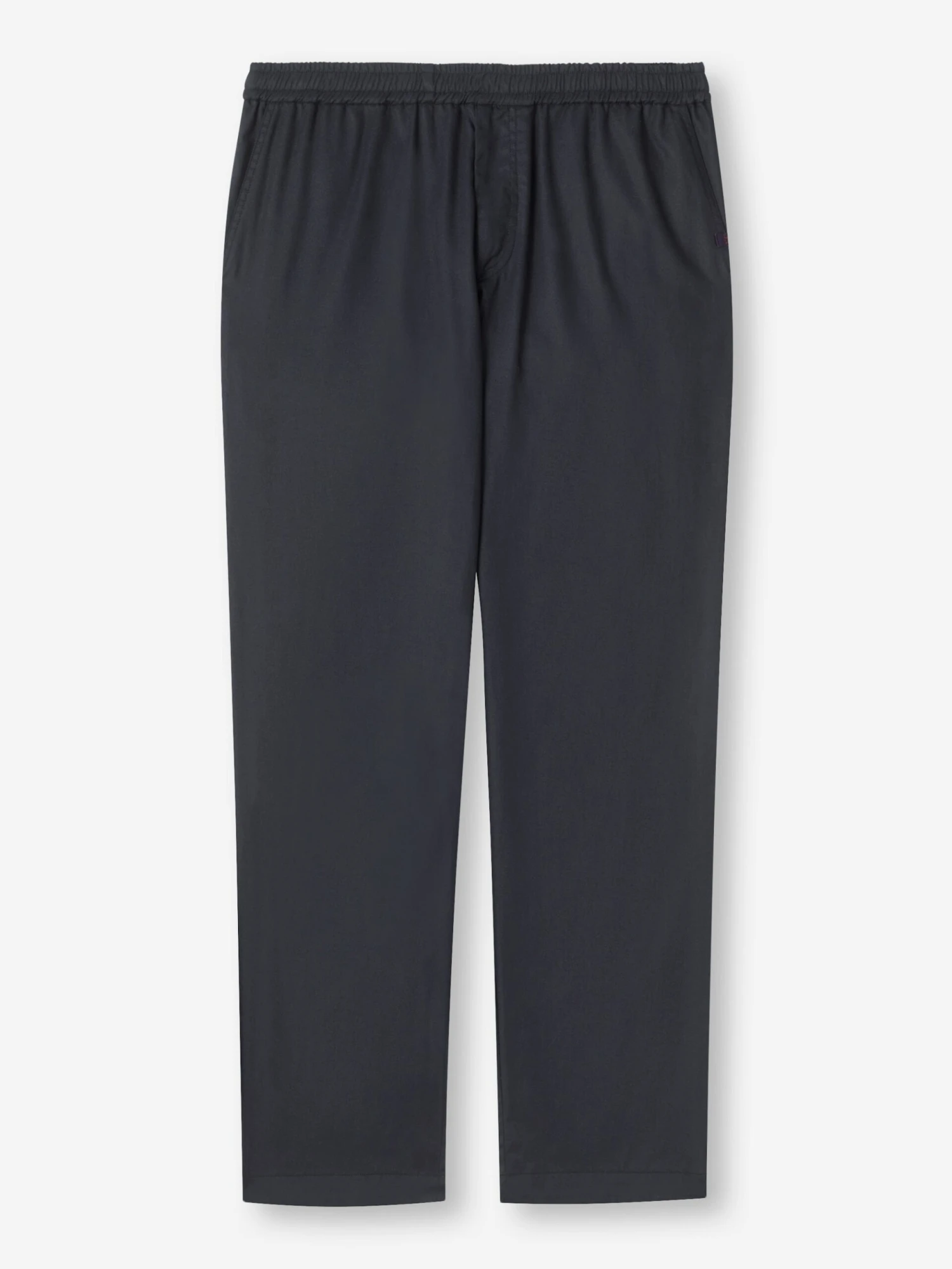 Men's Trousers Harris Lyocell Cotton Navy 4 Men's Trousers Harris Lyocell Cotton Navy - Image 2
