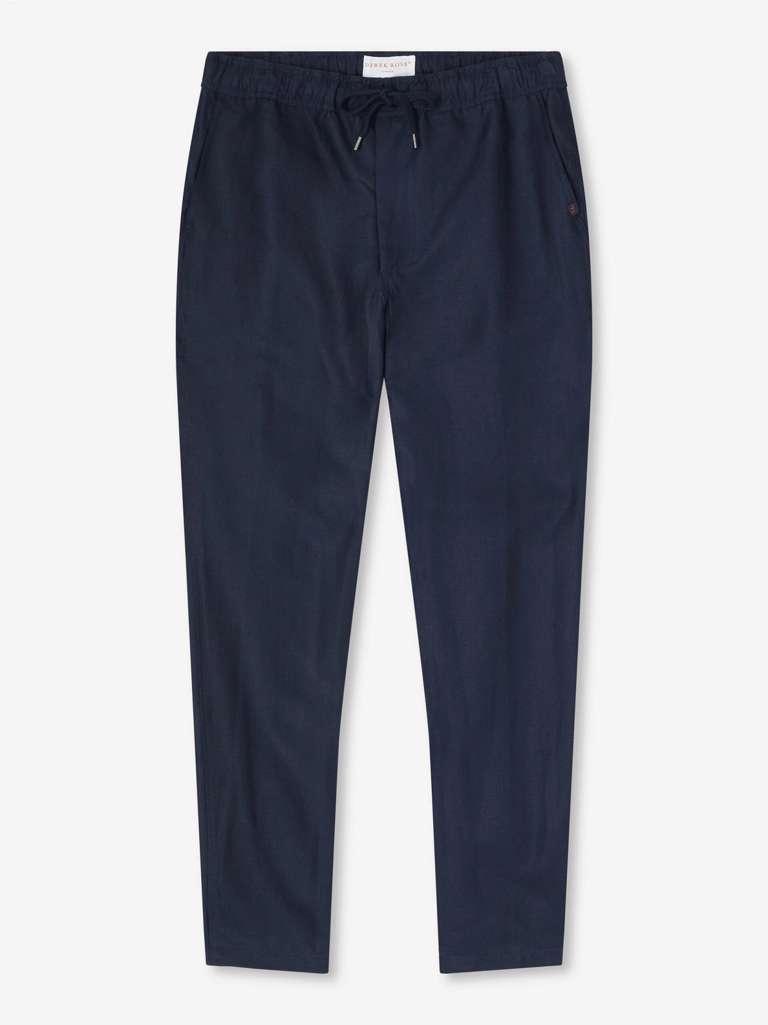 Men's Trousers Sydney 2 Linen Navy 4 Men's Trousers Sydney 2 Linen Navy - Image 2