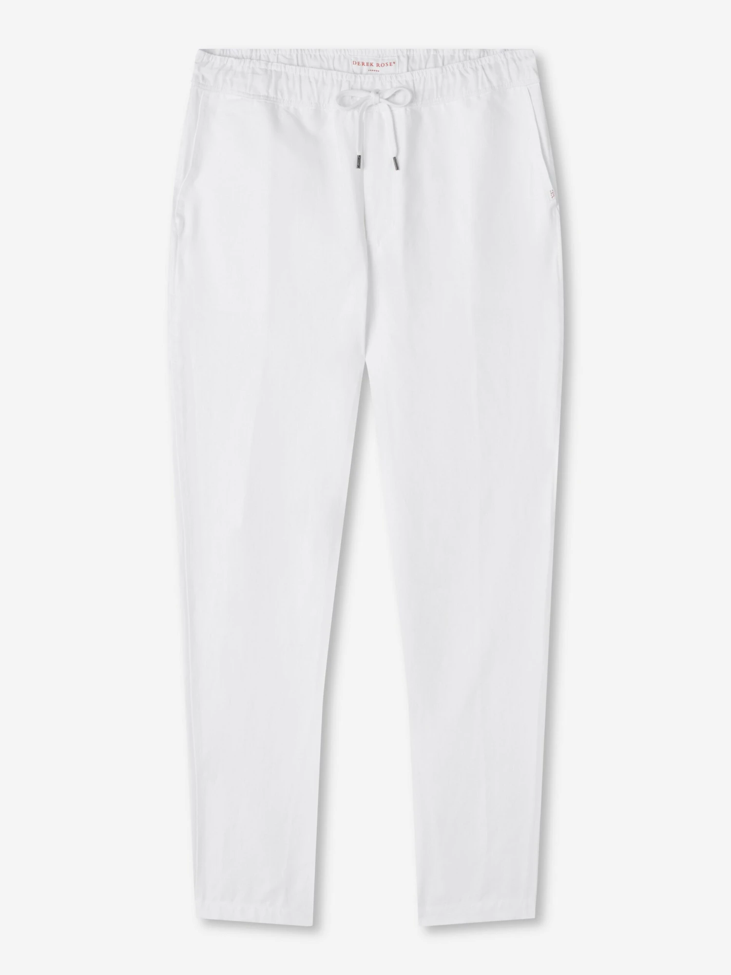 Men's Trousers Sydney Linen White 4 Men's Trousers Sydney Linen White - Image 2
