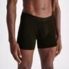 Men's Trunks Jack Pima Cotton Stretch Black -Derek Rose Shop mens trunks jack pima cotton stretch black crop