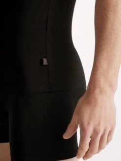 Men's Underwear T-Shirt Alex Micro Modal Stretch Black 13 Men's Underwear T-Shirt Alex Micro Modal Stretch Black -Derek Rose Shop mens underwear t shirt alex micro modal stretch black hem