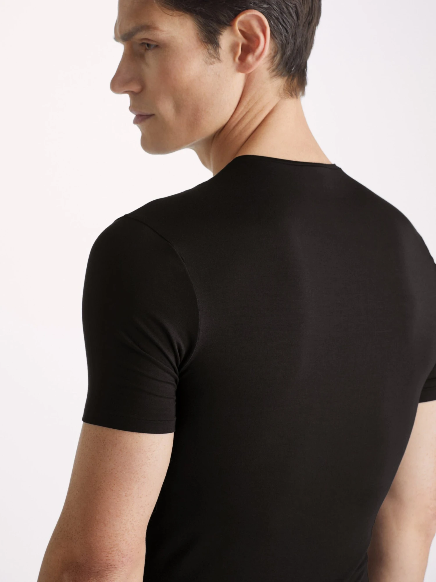 Men's Underwear T-Shirt Alex Micro Modal Stretch Black 9 Men's Underwear T-Shirt Alex Micro Modal Stretch Black - Image 7