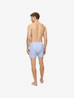 Men's Classic Fit Boxers James Cotton Blue -Derek Rose Shop mens classic fit boxers james cotton blue back 9aaf2cd3 ab16 4b11 9db0 aba7291ac394