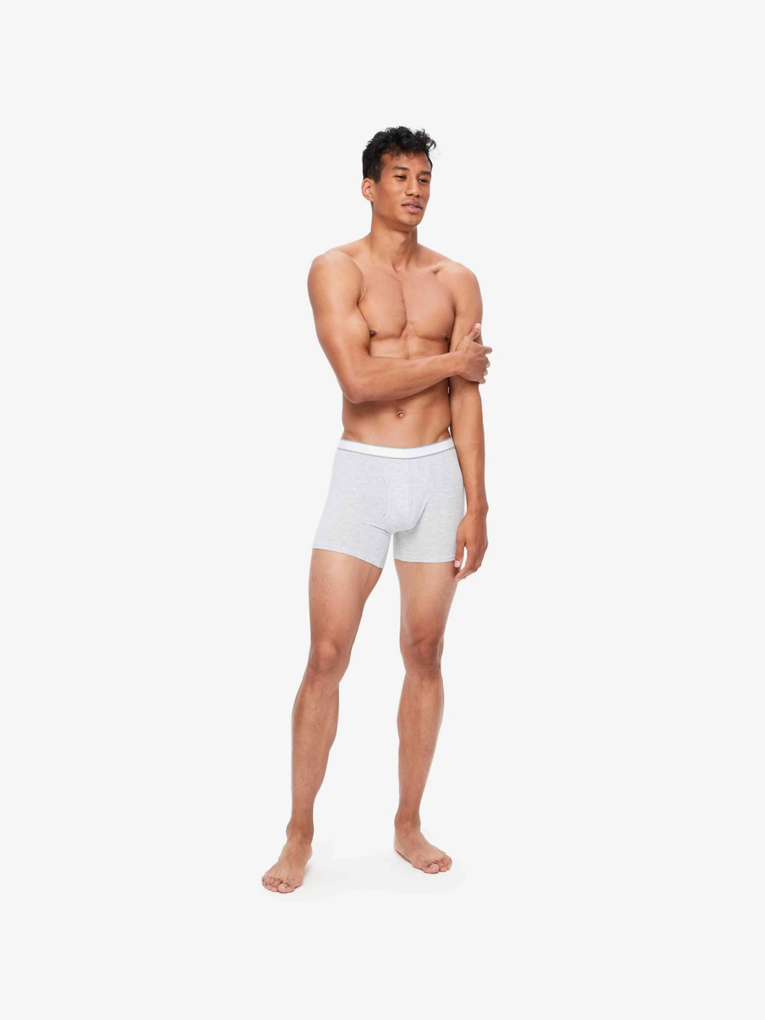 Men's Trunks Ethan Micro Modal Stretch Silver 5 Men's Trunks Ethan Micro Modal Stretch Silver - Image 3