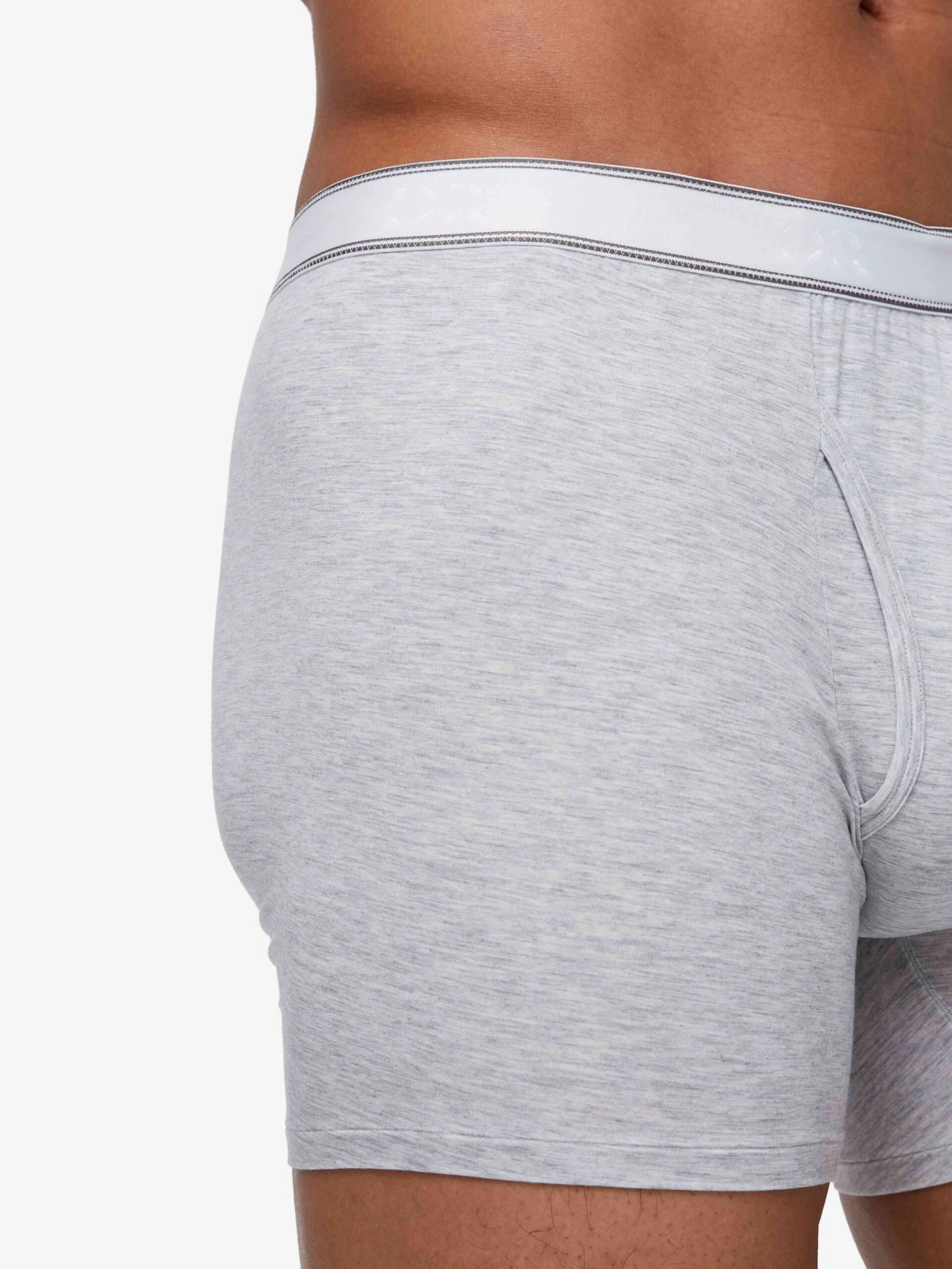 Men's Trunks Ethan Micro Modal Stretch Silver 8 Men's Trunks Ethan Micro Modal Stretch Silver - Image 6
