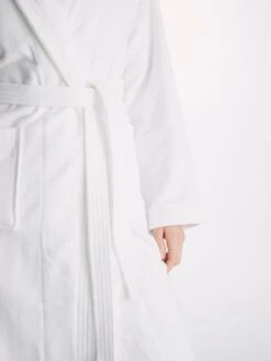 Women's Bathrobe Triton 10 Terry Cotton White -Derek Rose Shop womens bathrobe triton 10 terry cotton white tie c38e8307 9c04 424d a716 656cc76c3a07