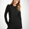 Women's Pullover Hoodie Basel Micro Modal Stretch Black -Derek Rose Shop womens pullover hoodie basel micro modal stretch black creative