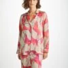 Women's Pyjamas Brindisi 96 Silk Satin Cream -Derek Rose Shop womens pyjamas brindisi 96 silk satin cream creative