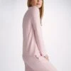 Women's Pyjamas Lara Micro Modal Stretch Ballet Pink 1 Women's Pyjamas Lara Micro Modal Stretch Ballet Pink -Derek Rose Shop womens pyjamas lara micro modal stretch ballet pink shoulder