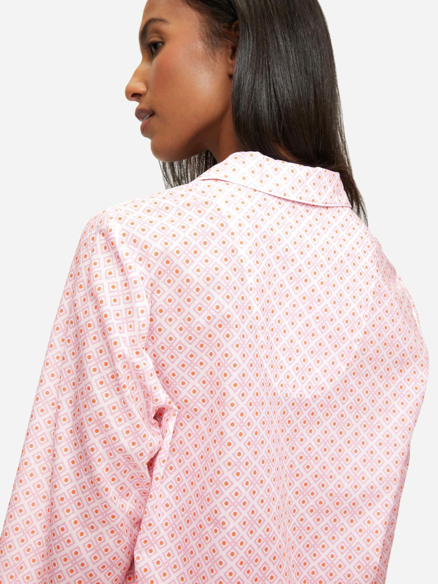 Women's Pyjamas Ledbury 56 Cotton Batiste Pink 7 Women's Pyjamas Ledbury 56 Cotton Batiste Pink - Image 5