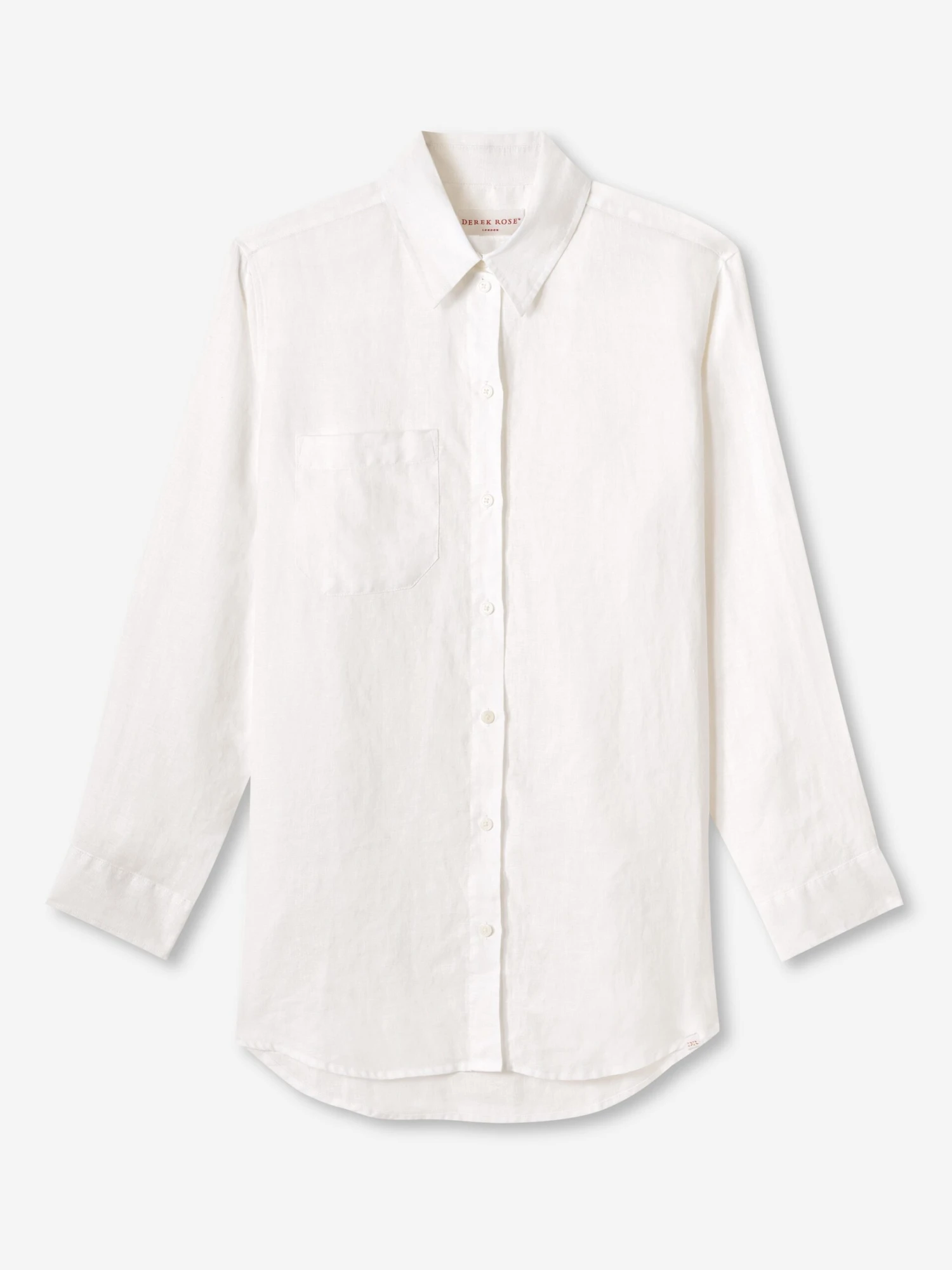 Women's Shirt Sicily Linen White 4 Women's Shirt Sicily Linen White - Image 2