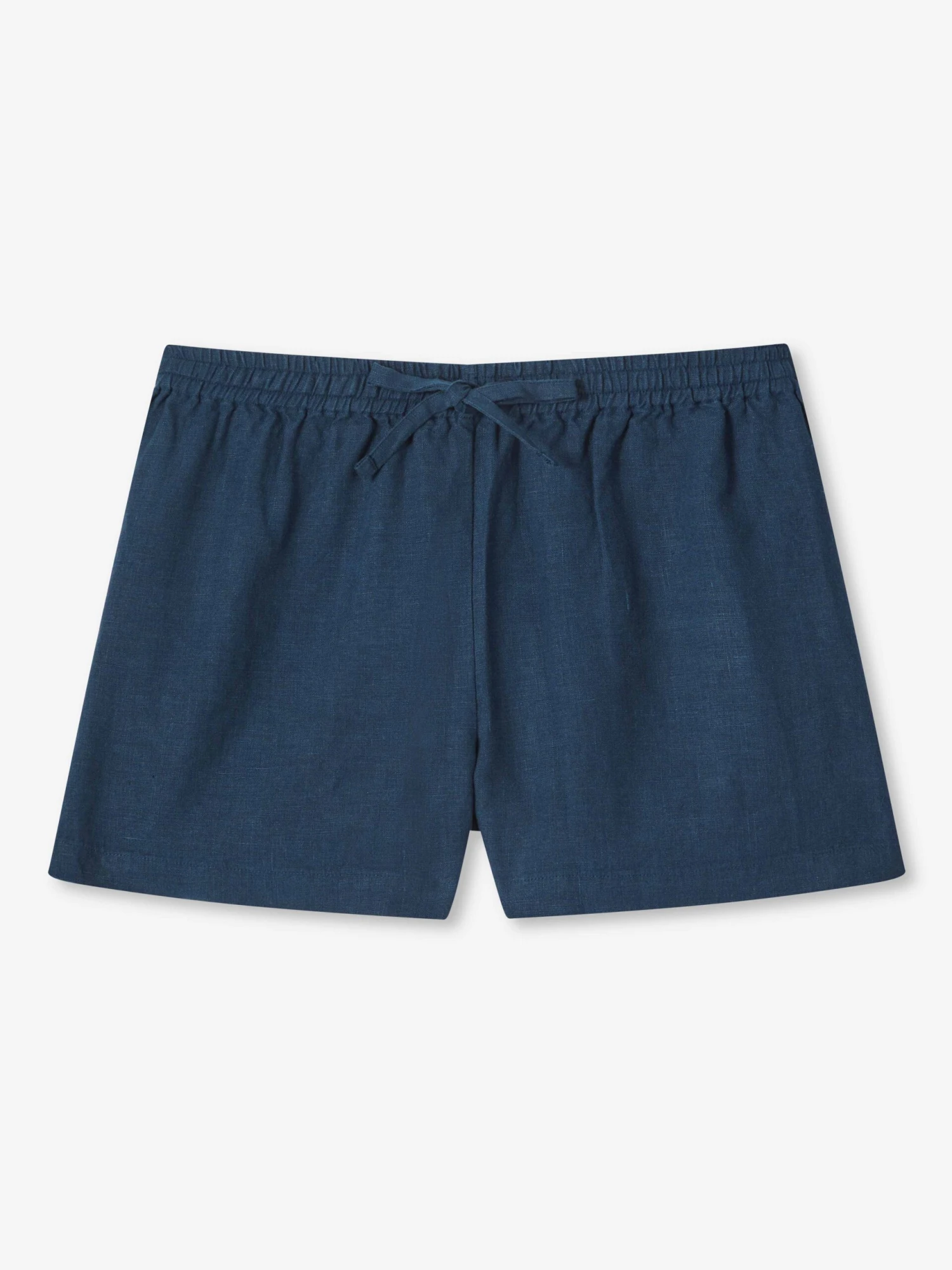 Women's Shorts Vienna Linen Navy 4 Women's Shorts Vienna Linen Navy - Image 2