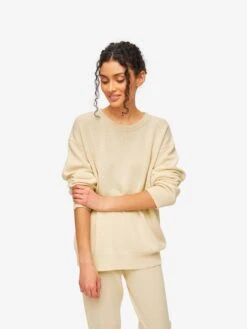 Women's Relaxed Sweater Daphne Cashmere Beige
