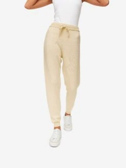 Women's Track Pants Daphne Cashmere Beige