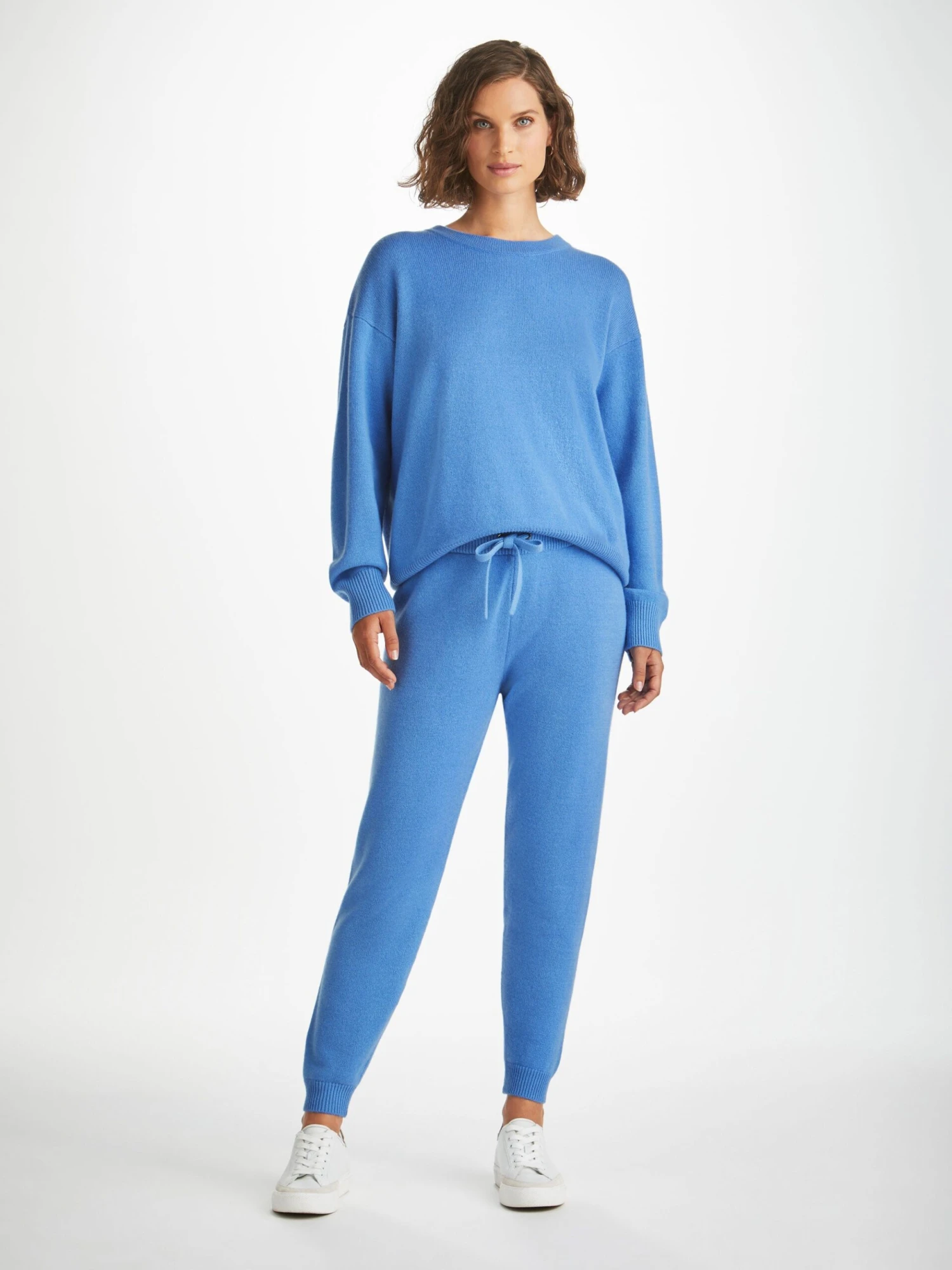 Women's Track Pants Daphne Cashmere Cornflower 3 Women's Track Pants Daphne Cashmere Cornflower