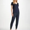 Women's V-Neck T-Shirt Lara Micro Modal Stretch Navy -Derek Rose Shop womens v neck t shirt lara micro modal stretch navy front c1a240c0 94f4 4d1c 88e6 fe7b65c5b061